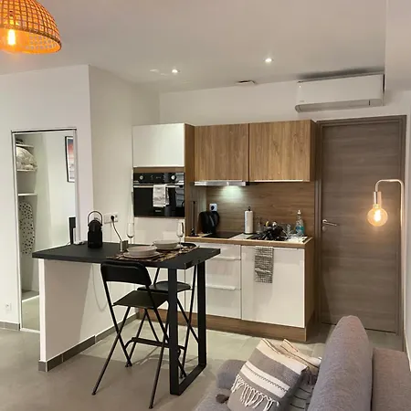 Studio Confortable - Parking Inclus - Proche Mer Juan-Les-Pins Antibes Exterior photo