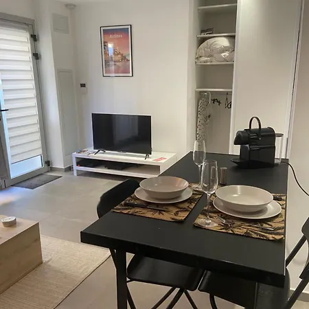 Studio Confortable - Parking Inclus - Proche Mer Juan-Les-Pins Antibes Exterior photo