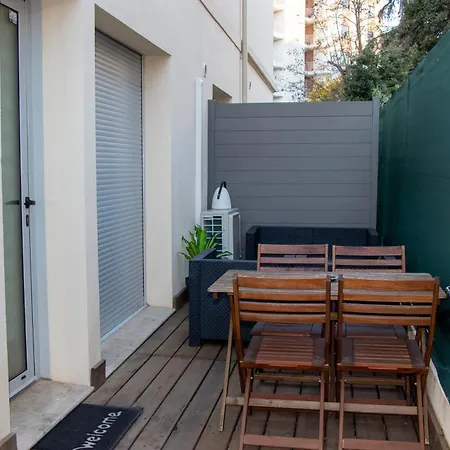 Studio Confortable - Parking Inclus - Proche Mer Juan-Les-Pins Antibes Exterior photo